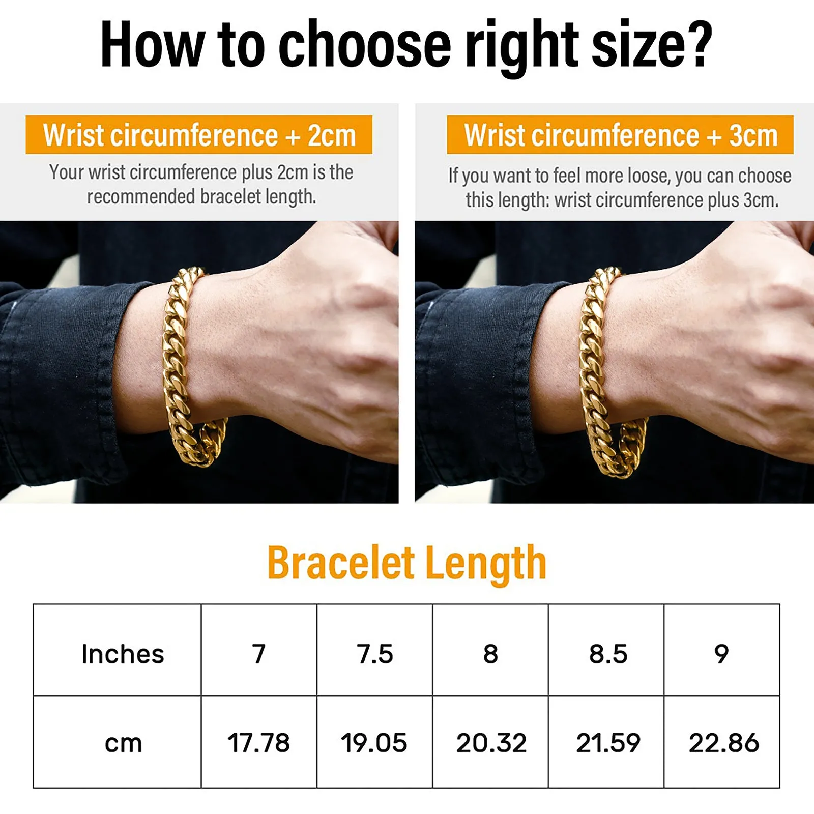 12mm Miami Cuban Link Bracelet in 18K Gold - KRKC