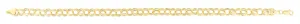 14K Gold Large Charm Bracelet