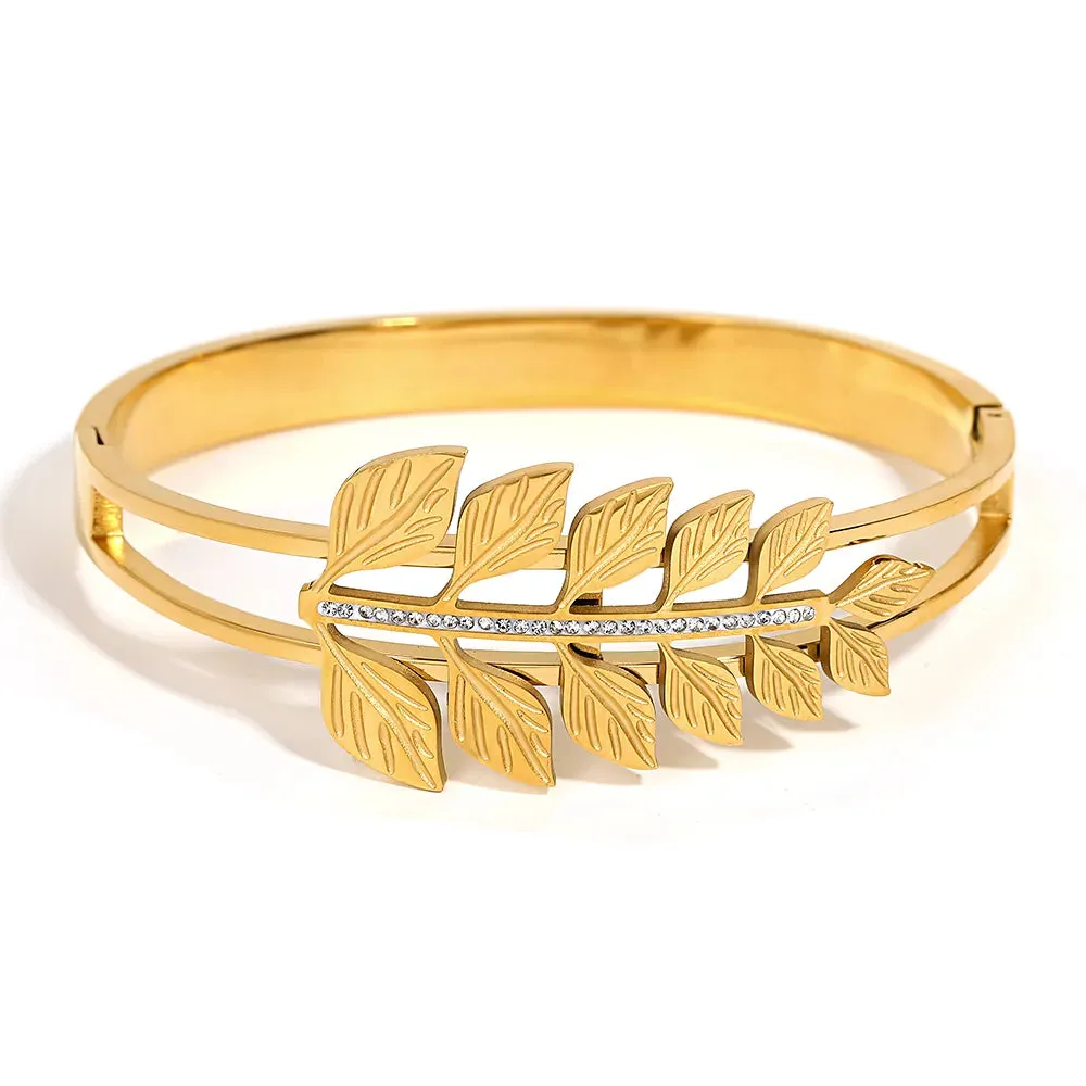 18K Gold Stainless Steel Bracelets for Women