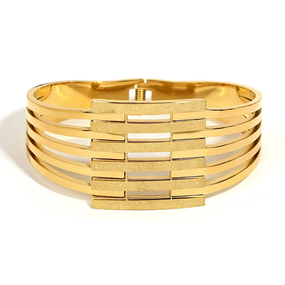 18K Gold Stainless Steel Bracelets for Women