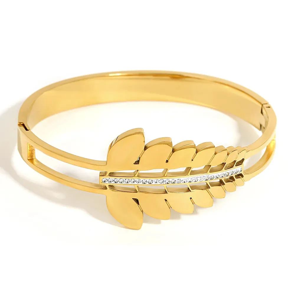 18K Gold Stainless Steel Bracelets for Women