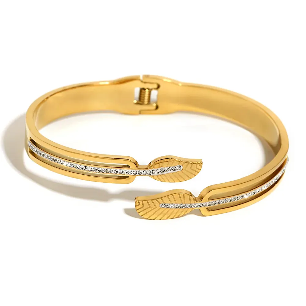 18K Gold Stainless Steel Bracelets for Women