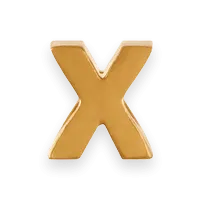 Alphabet Charm