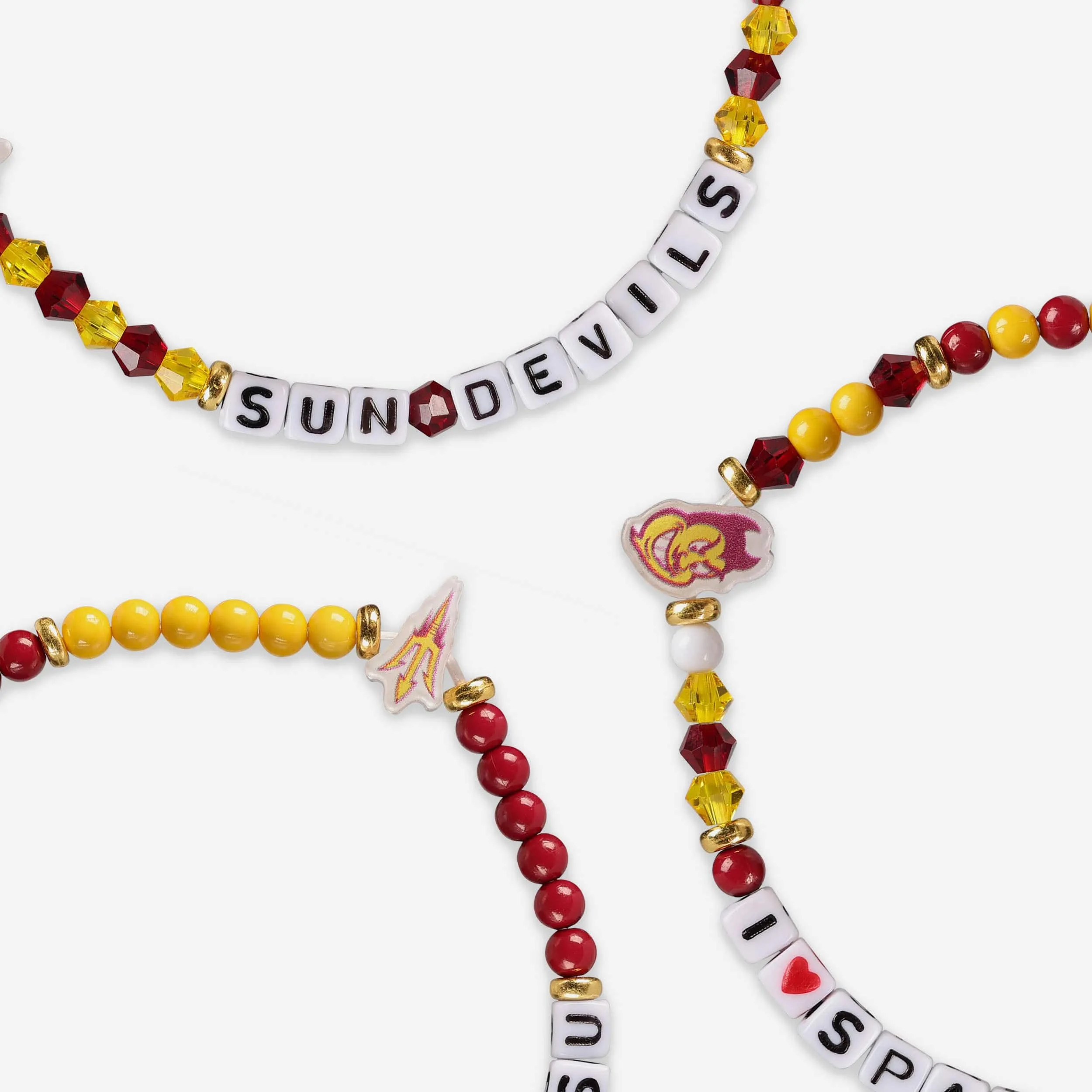 Arizona State Sun Devils 3 Pack Friendship Bracelet