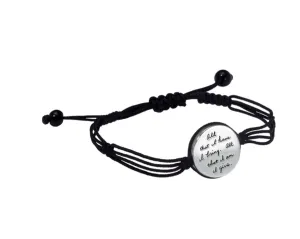 B.B. Becker Sterling Silver Bracelet (I Am What I Give)