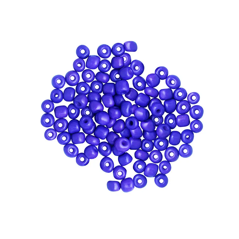 BEAD GLASS SEED SOLID PURPLE 3.6MM 25G