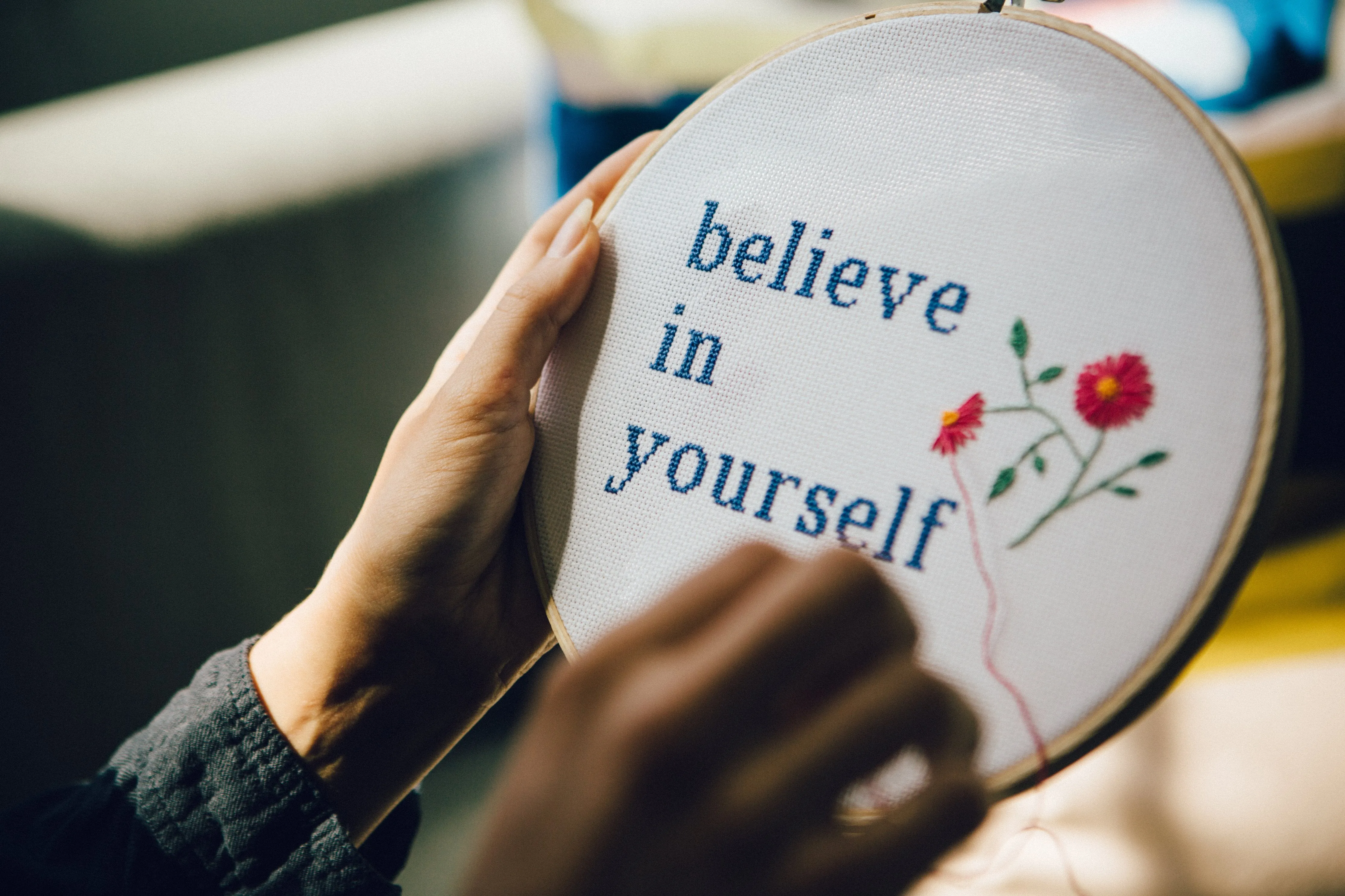 Believe you can and you will