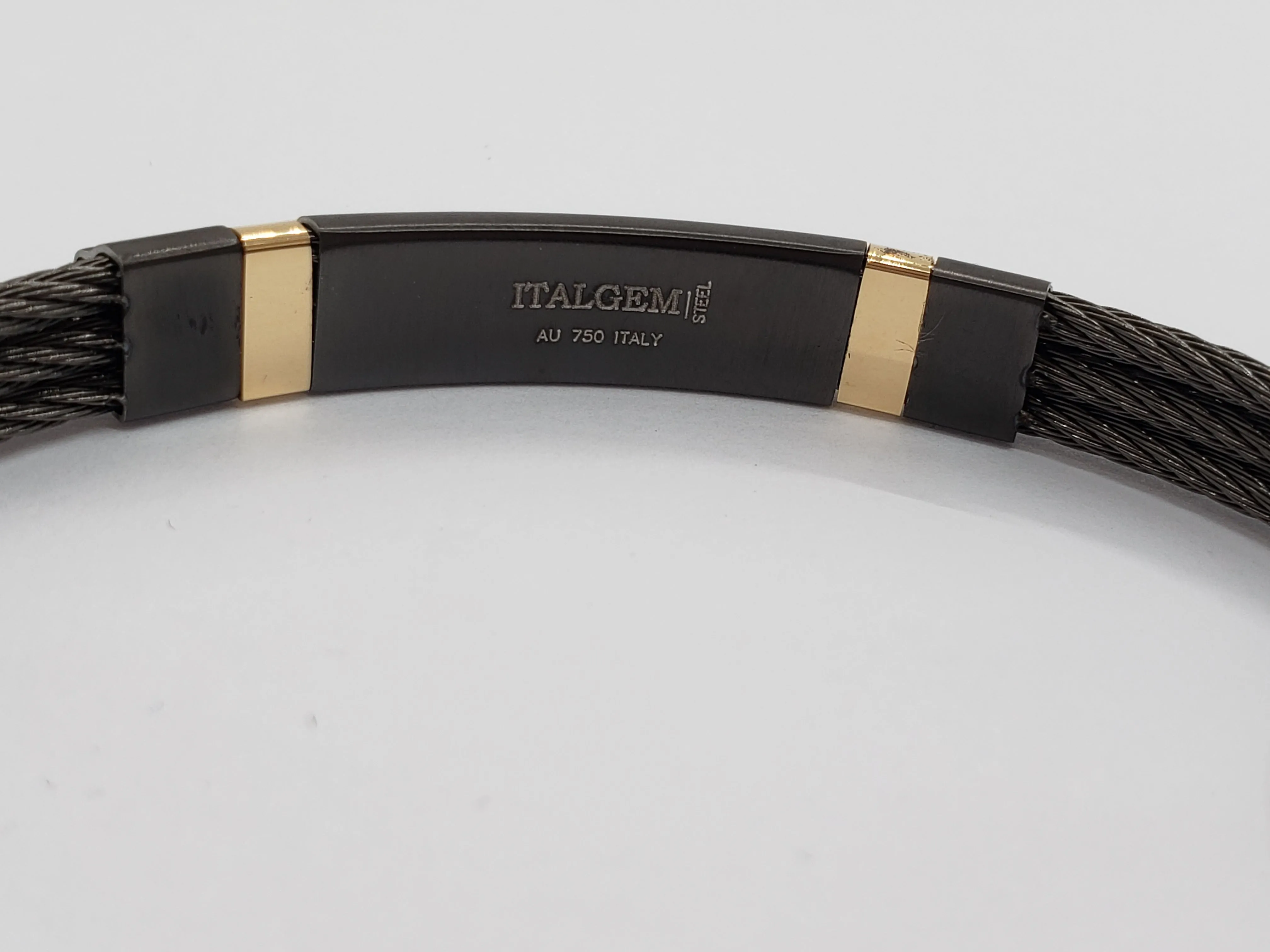 Black Cable Bracelet