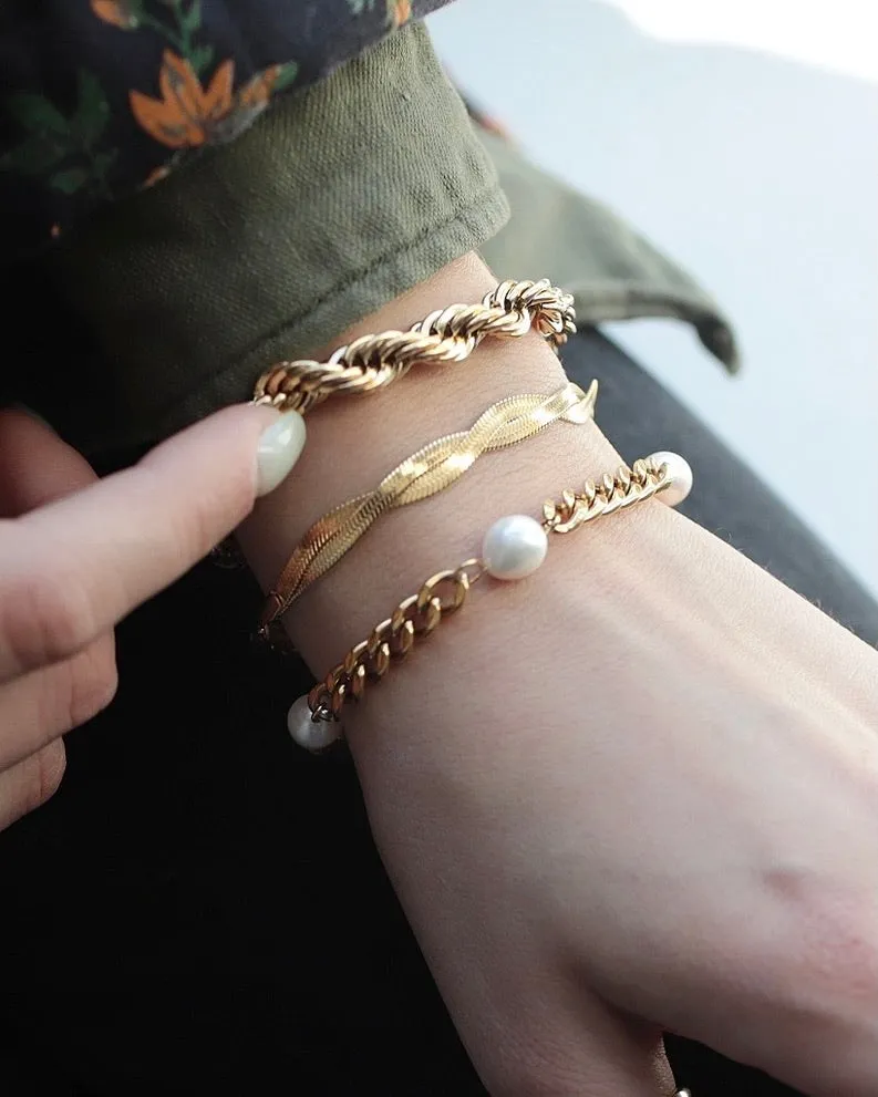 Blossom Rope Chain Bracelet