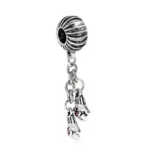 Boxing Gloves Charm Dangle For Snake Chain Charm Bracelet