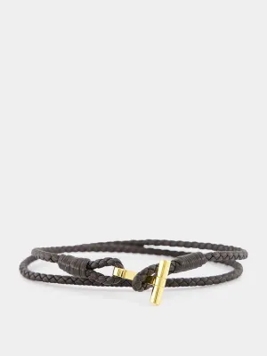 Braided Leather Bracelet