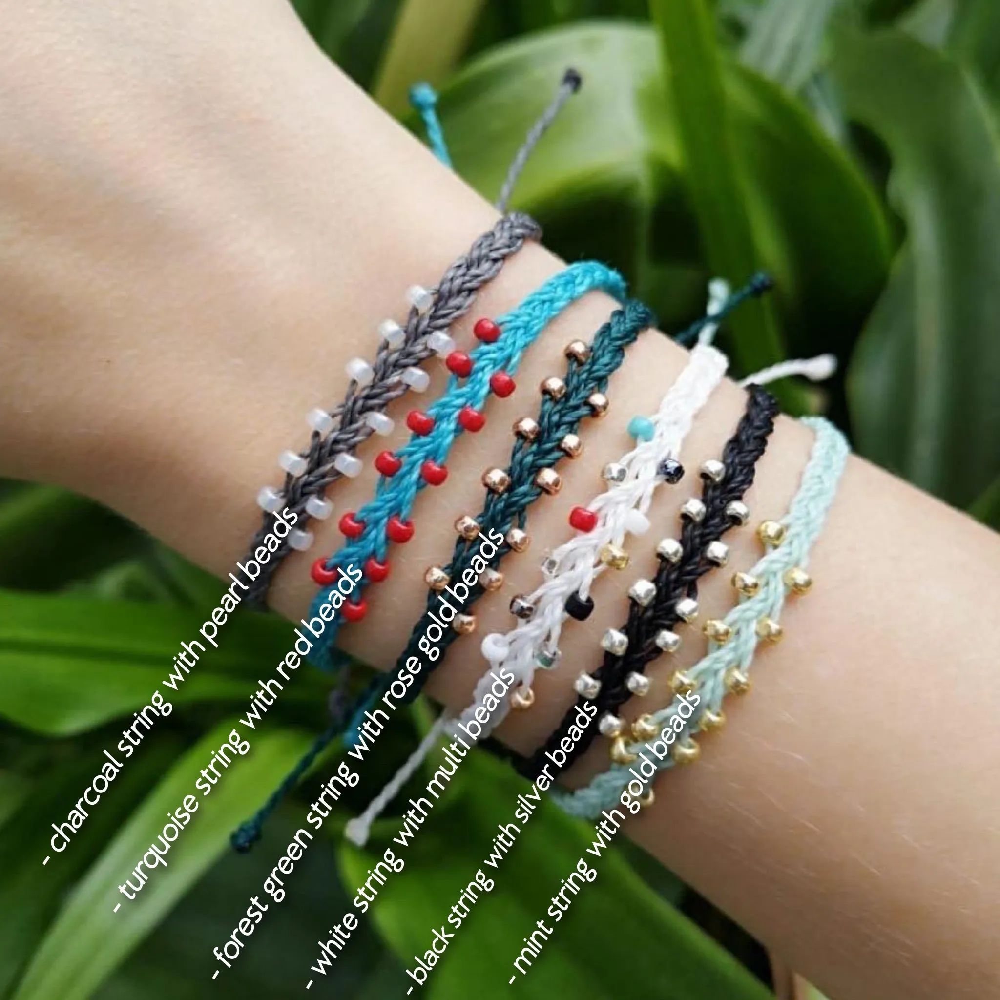 Braided Seed Bead Bracelet