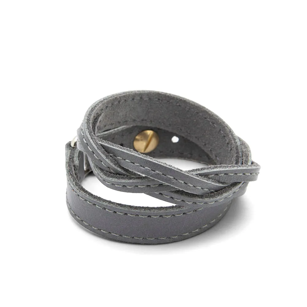 Braided TWIST Watch – Grey