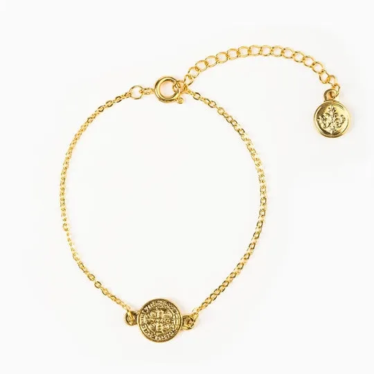 Breathe Chain Bracelet, gold