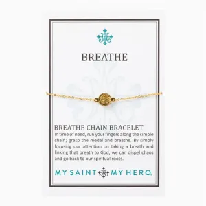 Breathe Chain Bracelet, gold