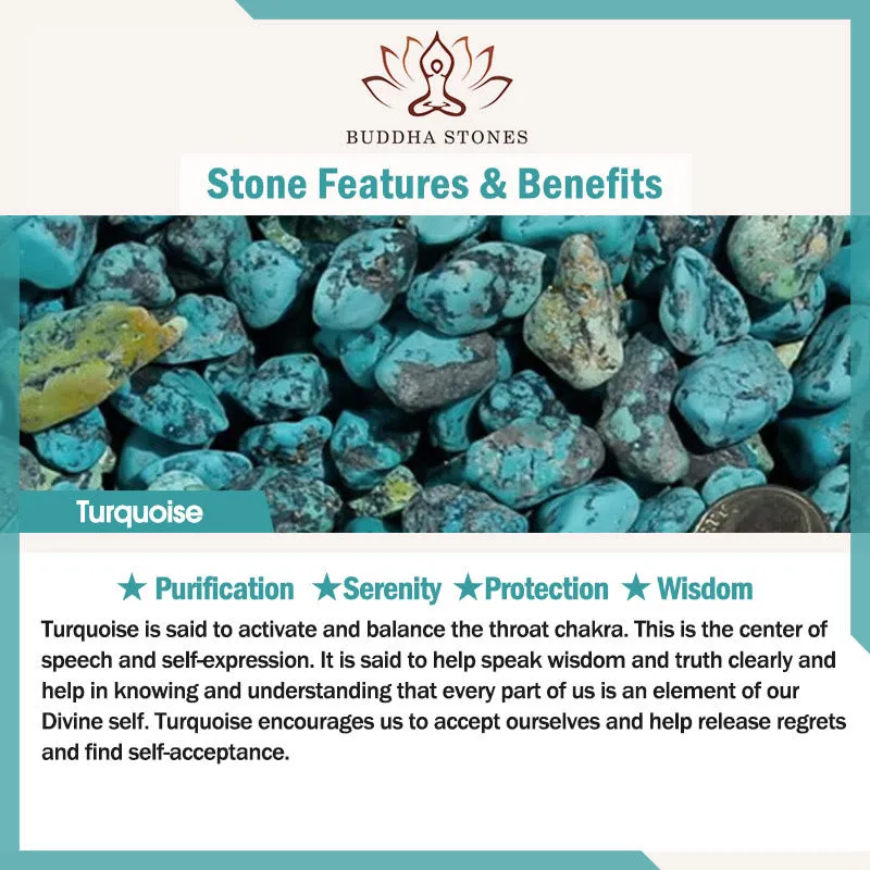 Buddha Stones Natural Stone Picture Jasper Turquoise Hematite Positive Bracelet