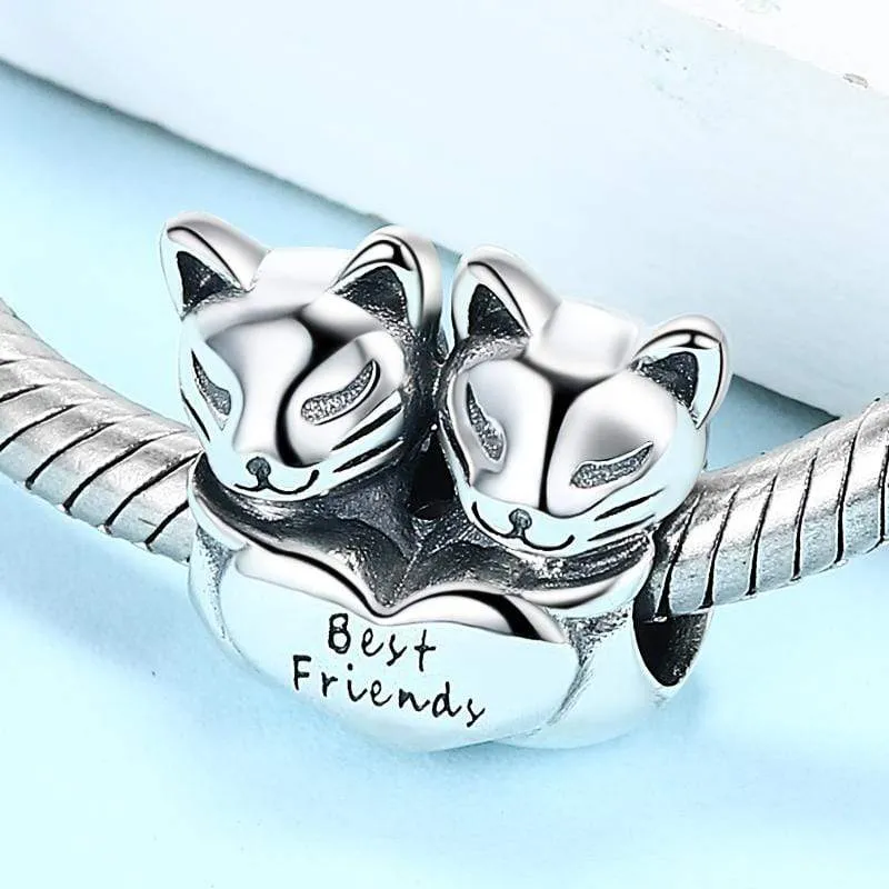 Cats Best Friends Charm