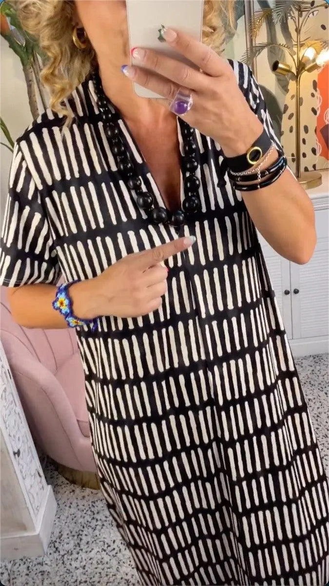 Chic Button-Down Summer Dress