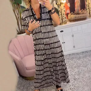 Chic Button-Down Summer Dress