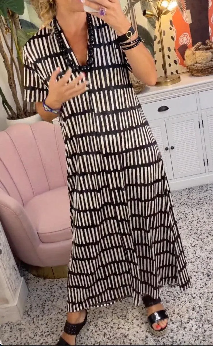 Chic Button-Down Summer Dress