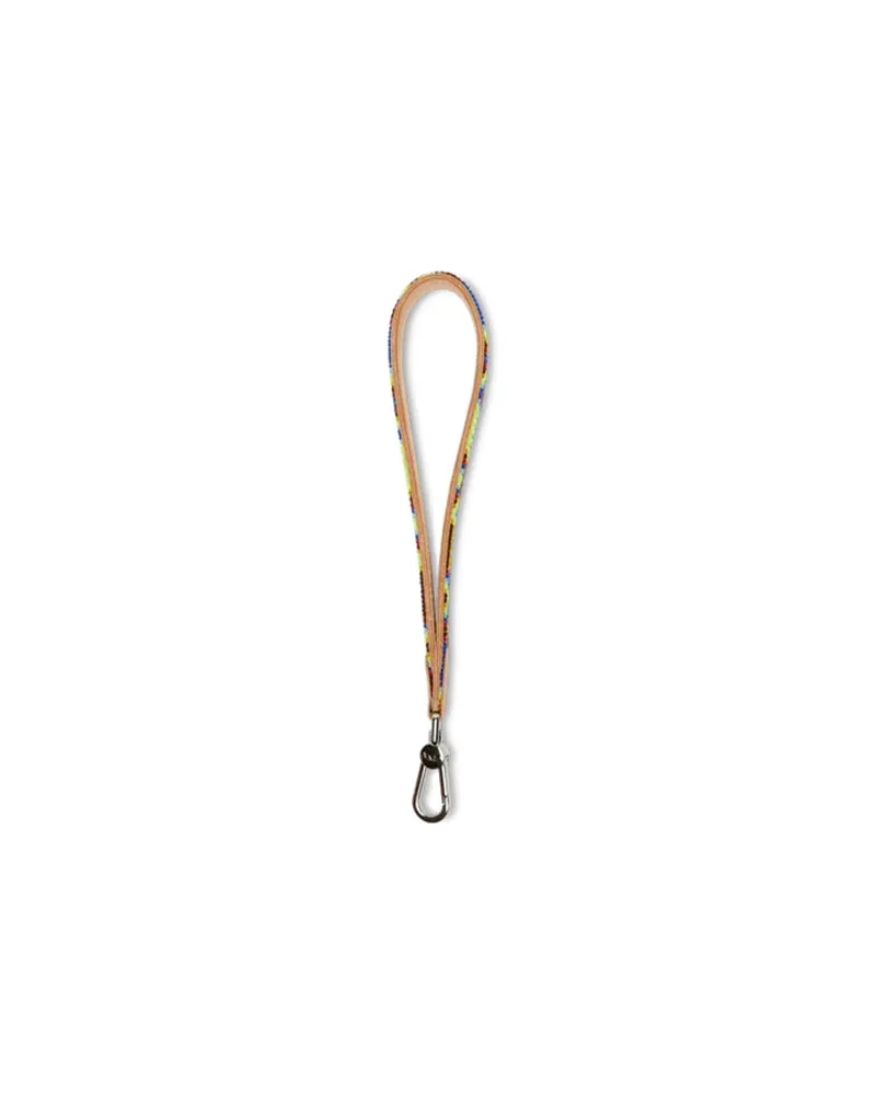 Citrus Leather Wristlet Strap
