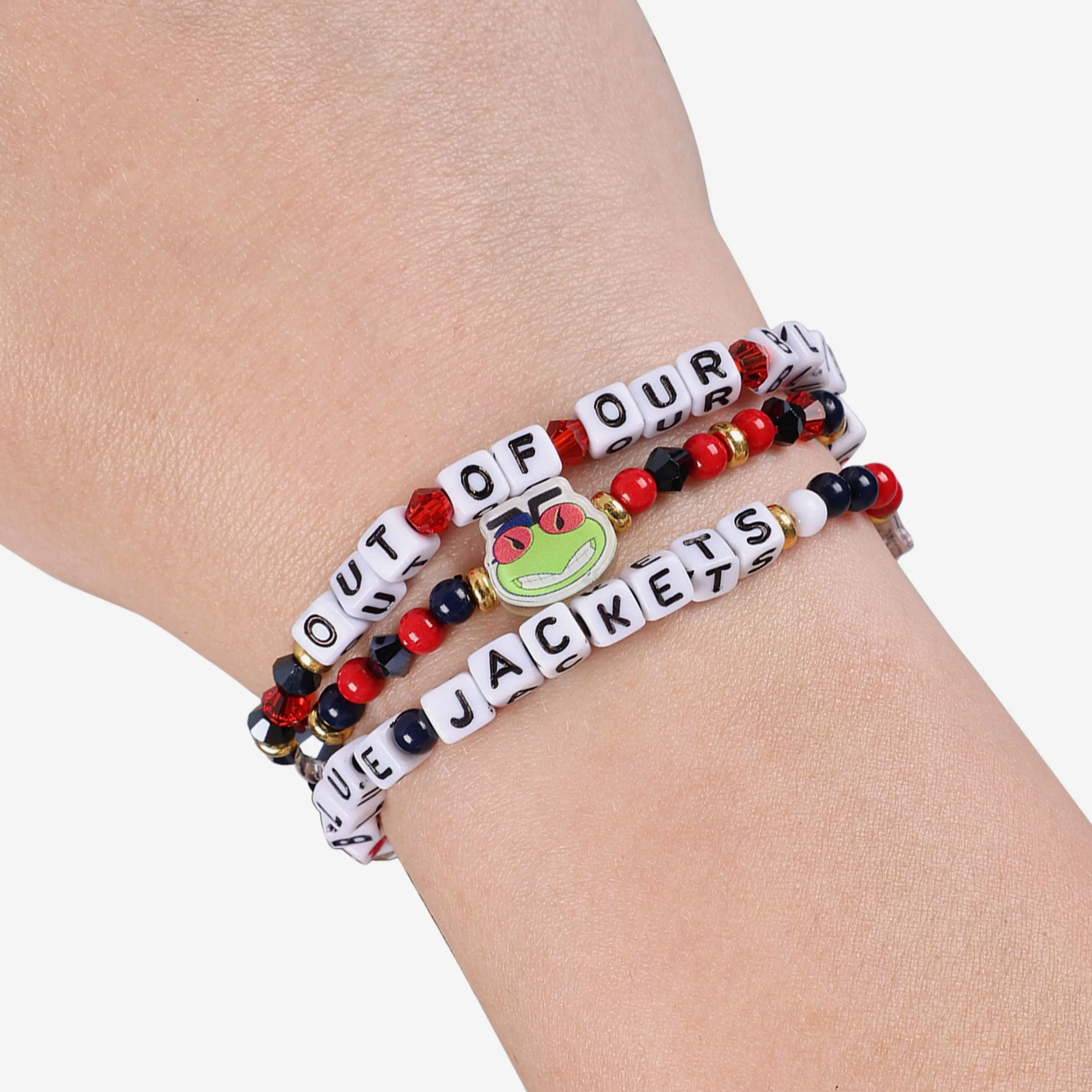 Columbus Blue Jackets 3 Pack Friendship Bracelet