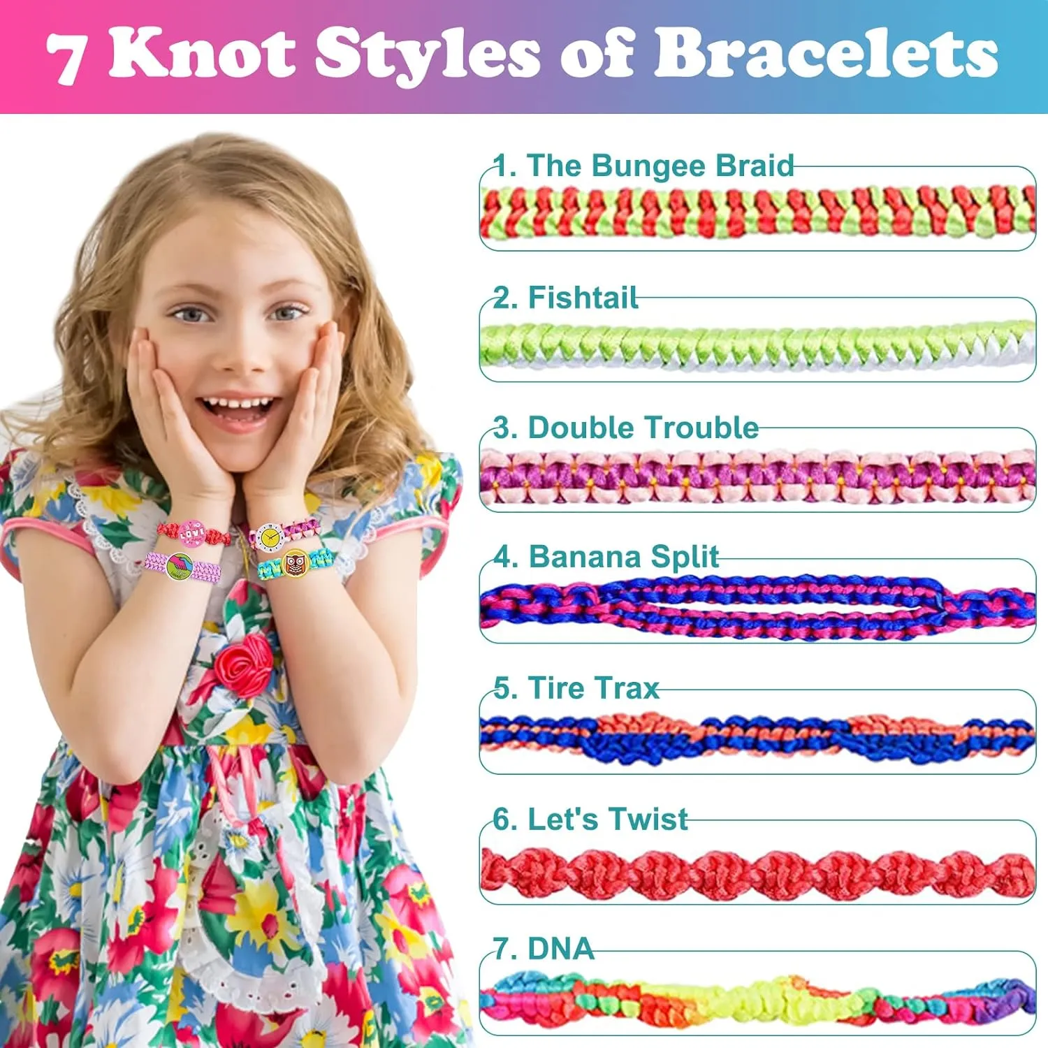 Creative Diy Friendship Bracelet Set