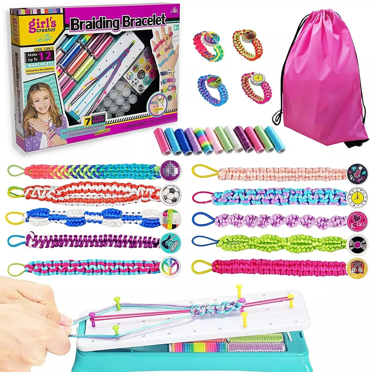 Creative Diy Friendship Bracelet Set