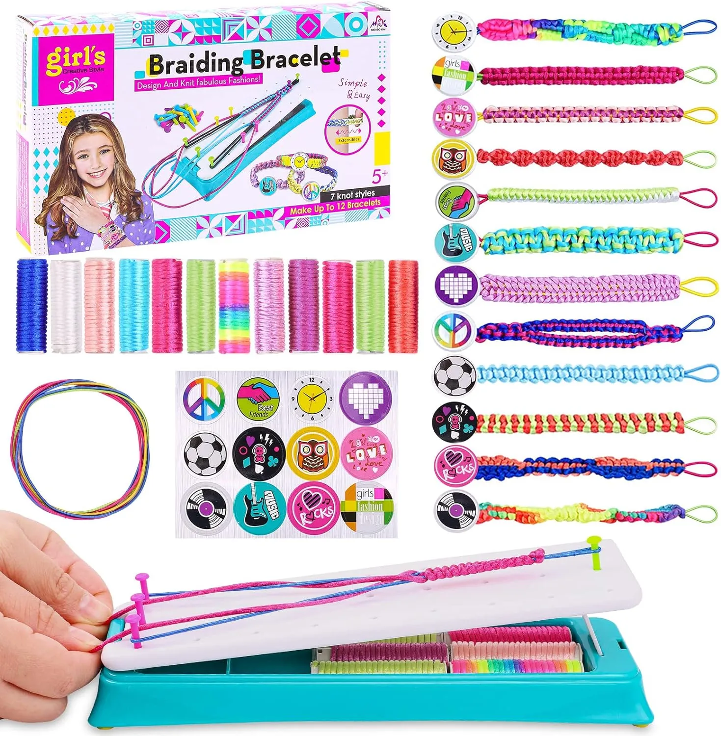 Creative Diy Friendship Bracelet Set