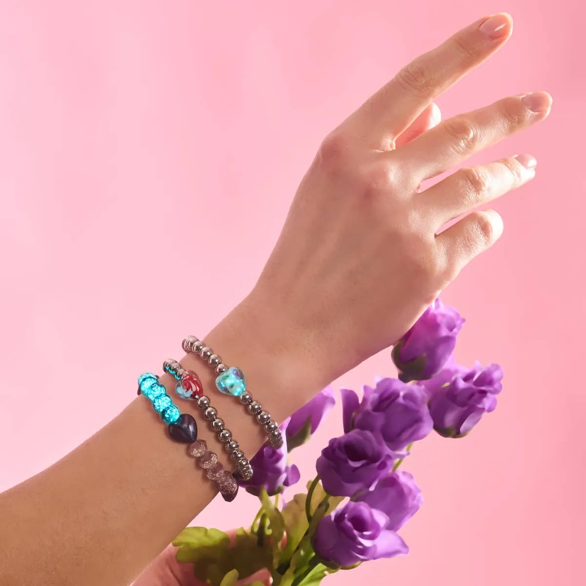 Crimson Swirl | Glowing Heart Essence Bracelet