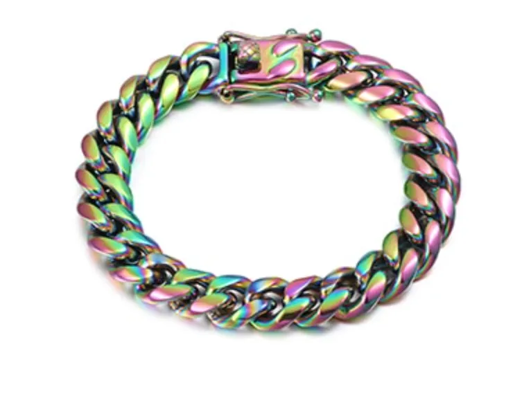 Cuban Link Stainless Steel Chains & Bracelets