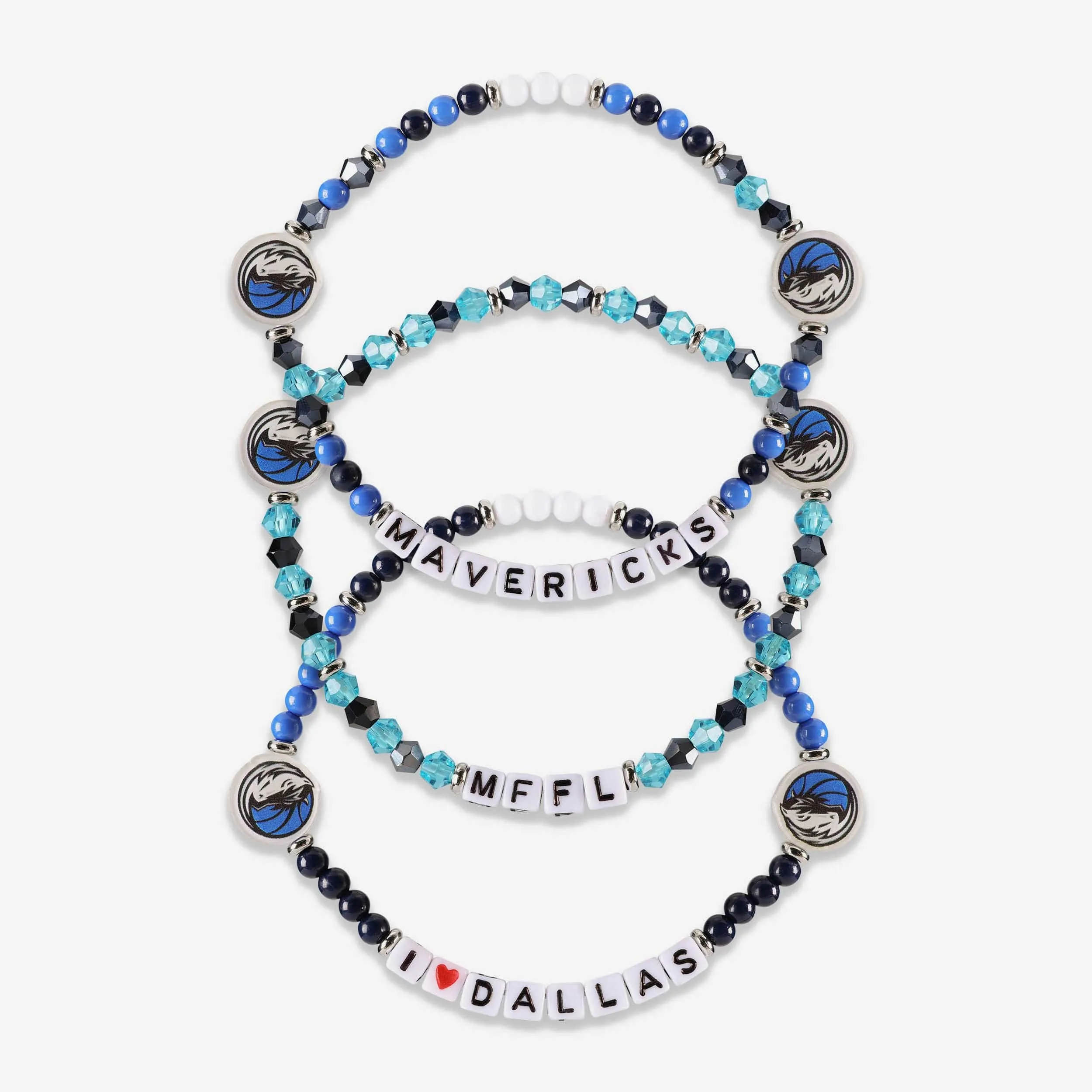 Dallas Mavericks 3 Pack Friendship Bracelet