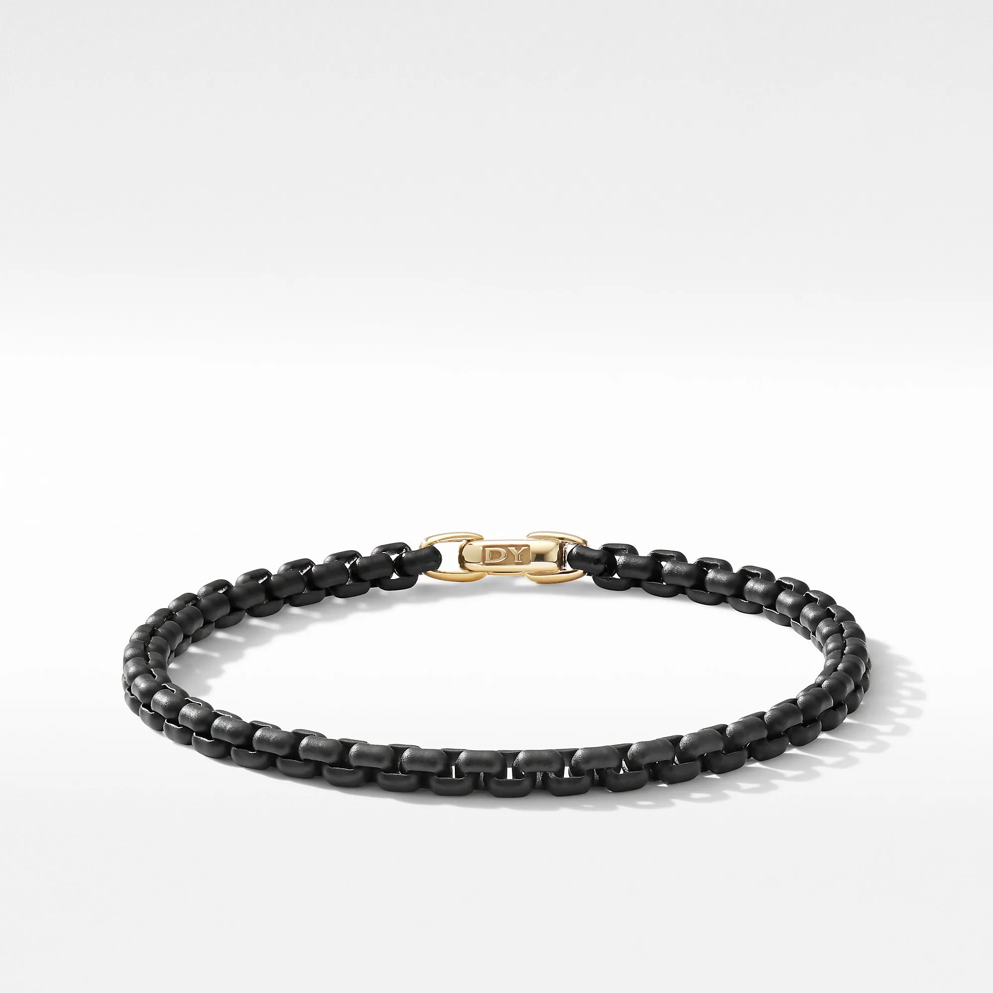 David Yurman   Bracelet in Stainless Steel and 14-Karat Yellow Gold