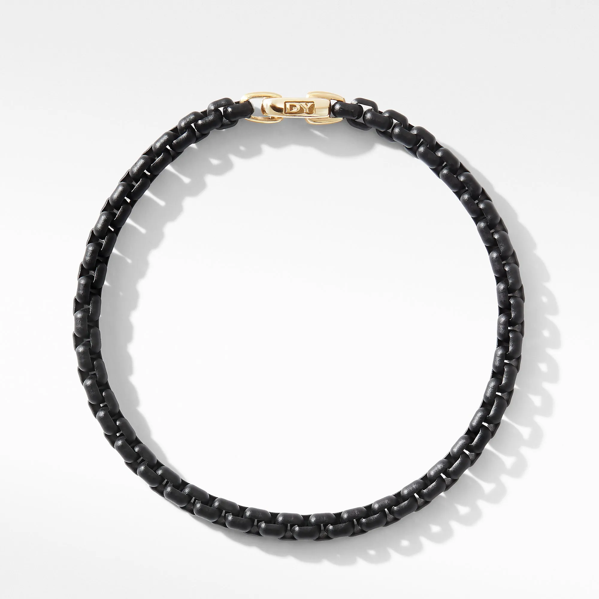 David Yurman   Bracelet in Stainless Steel and 14-Karat Yellow Gold
