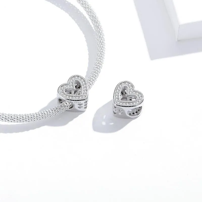 Dazzling Heart Charm