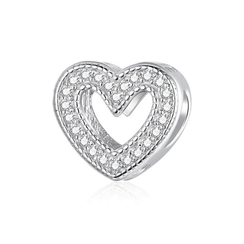 Dazzling Heart Charm