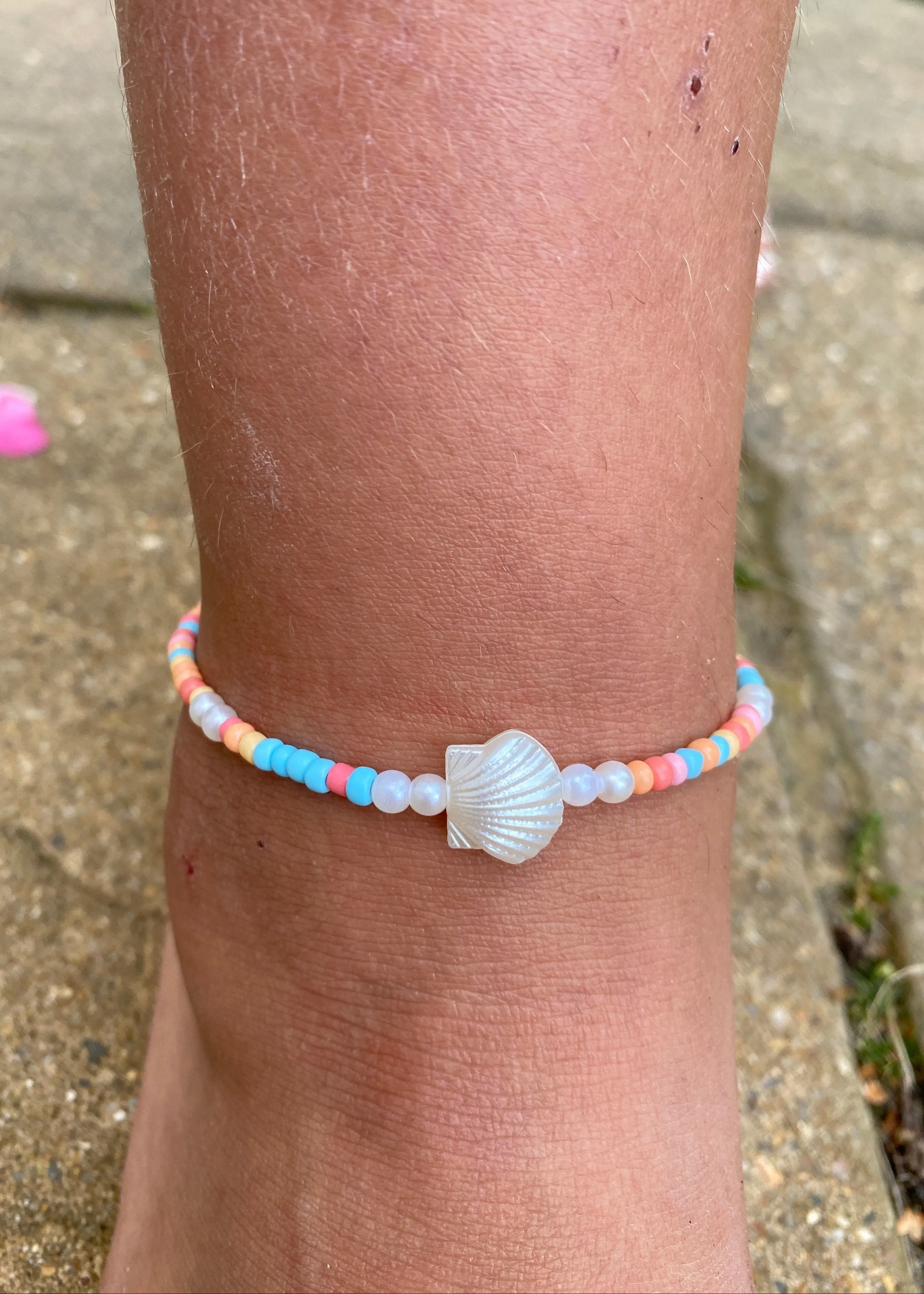 Delicate Shell Anklet