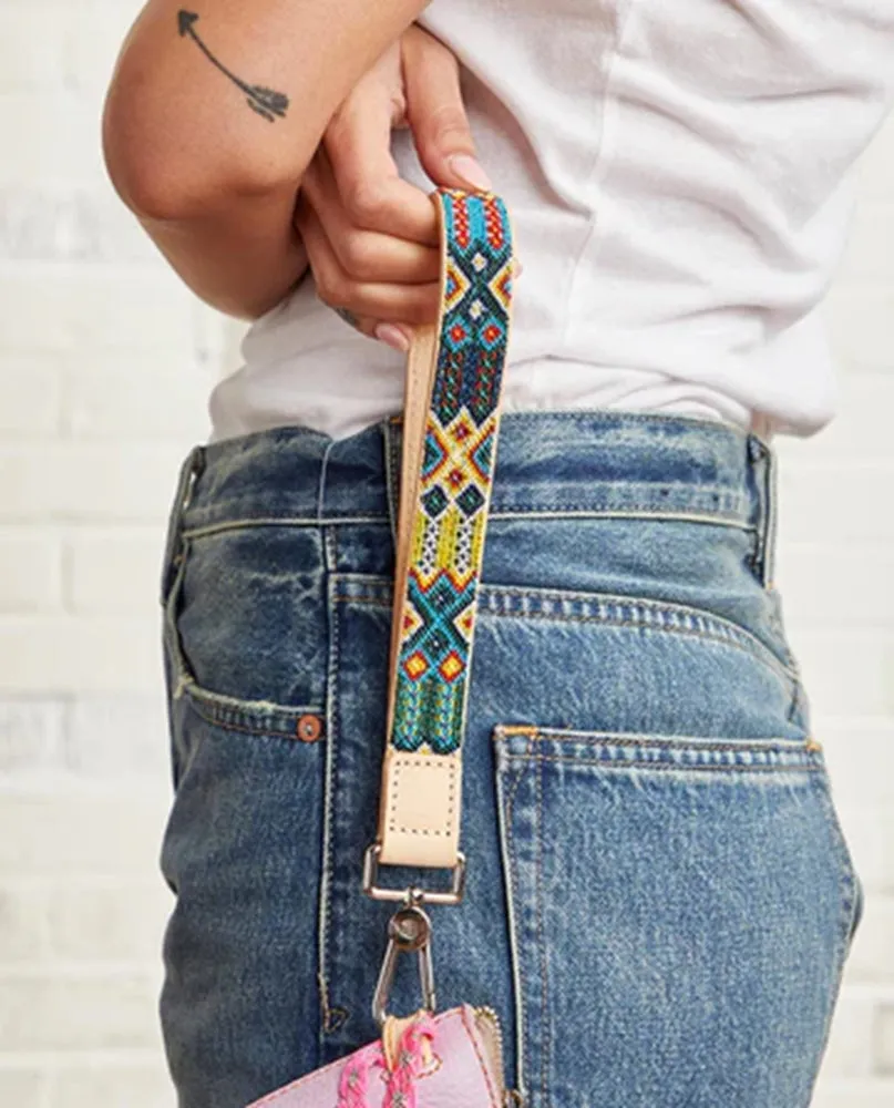Dusk Leather Wristlet Strap