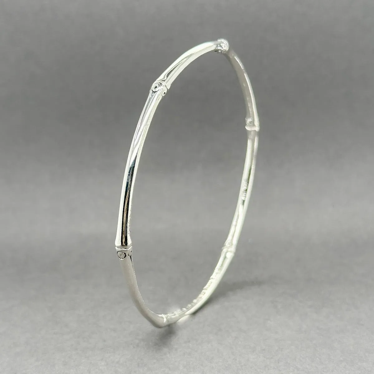 Estate John Hardy SS Bamboo Bangle Bracelet