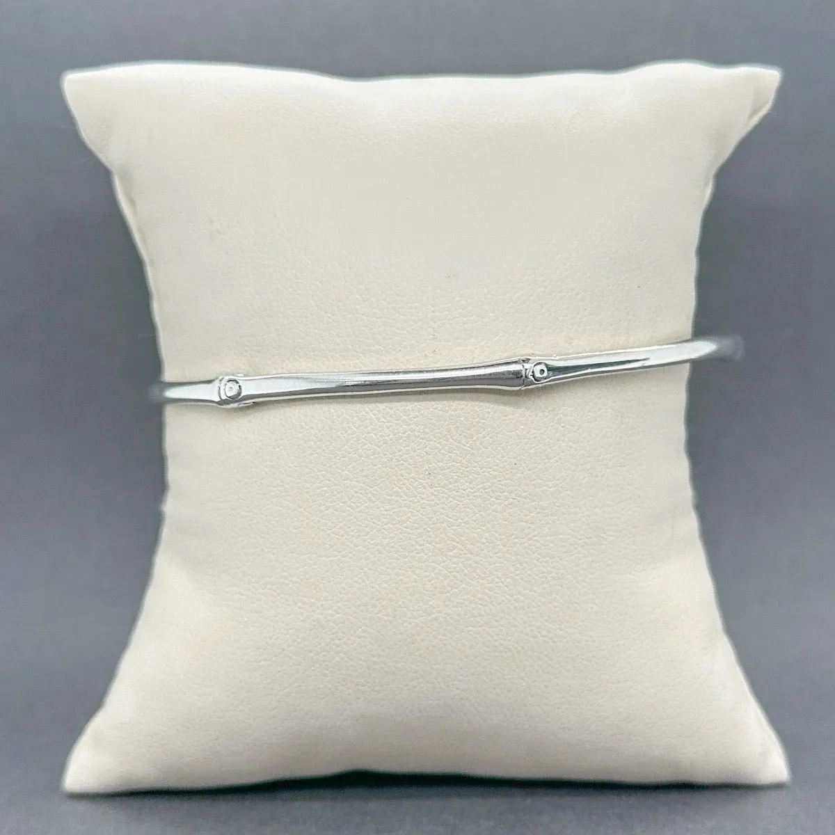 Estate John Hardy SS Bamboo Bangle Bracelet
