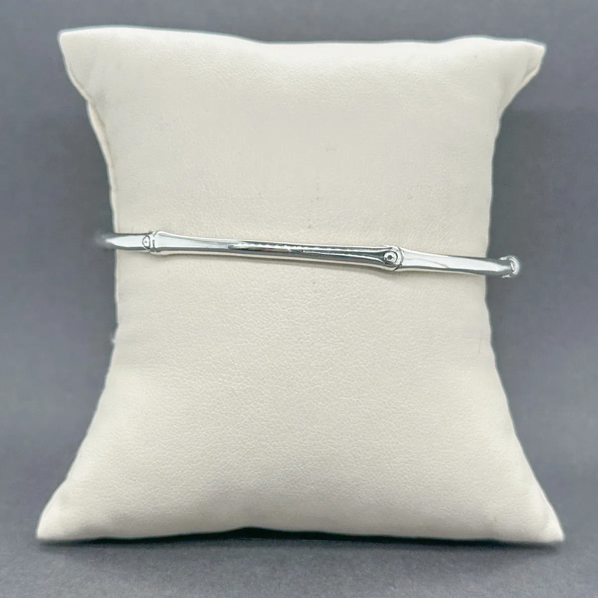 Estate John Hardy SS Bamboo Bangle Bracelet