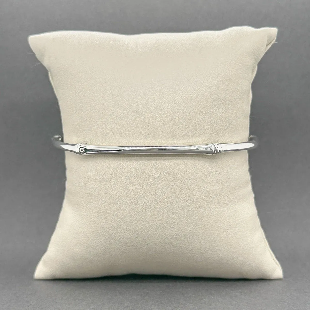 Estate John Hardy SS Bamboo Bangle Bracelet