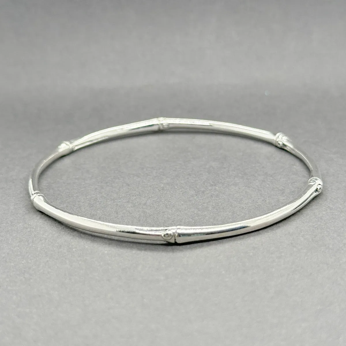 Estate John Hardy SS Bamboo Bangle Bracelet