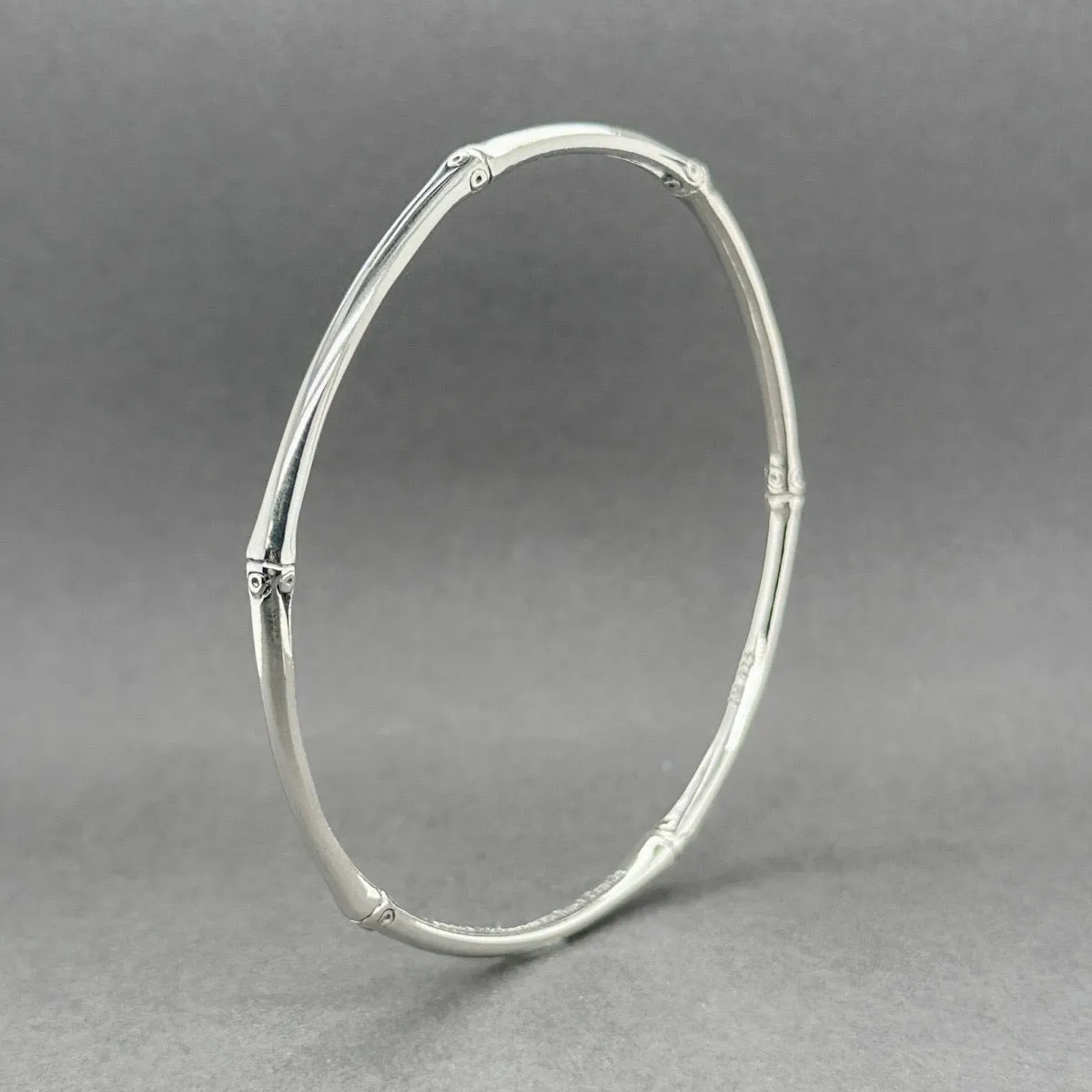 Estate John Hardy SS Bamboo Bangle Bracelet