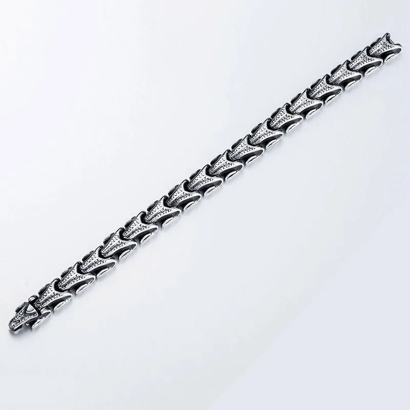 Eternal Dragon Steel Bracelet