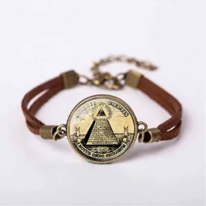 Eye Of Provvidence Bracelet - Annuit Coeptis