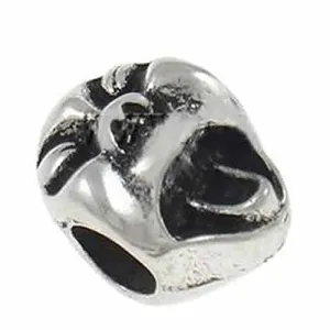 Face Mask Charm European Bead Compatible for Most European Snake Chain Bracelet