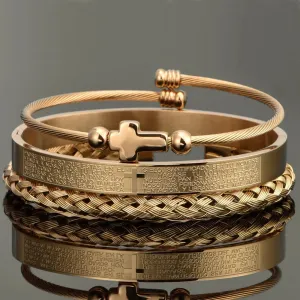 Faithful Trio Bracelet Set
