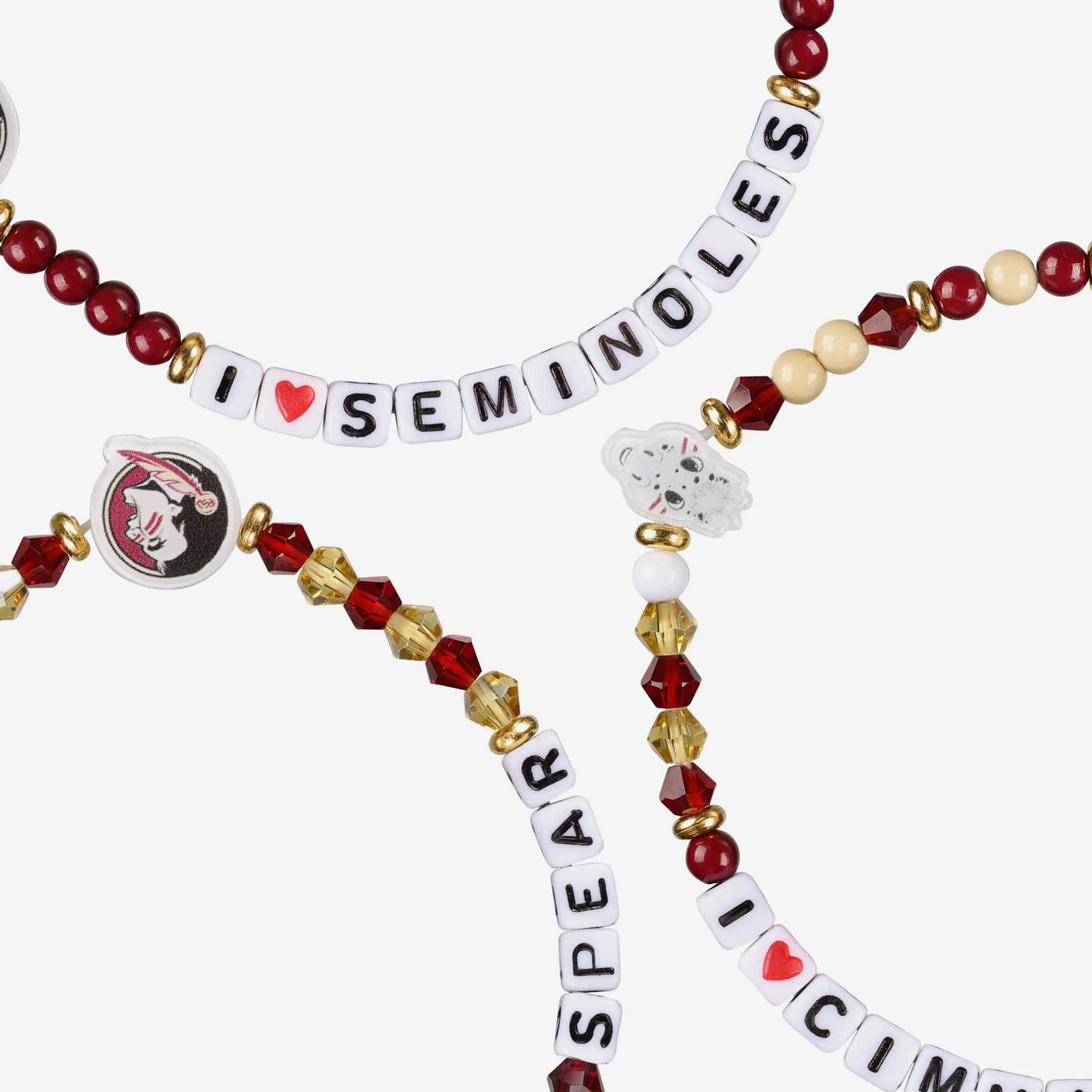 Florida State Seminoles 3 Pack Friendship Bracelet