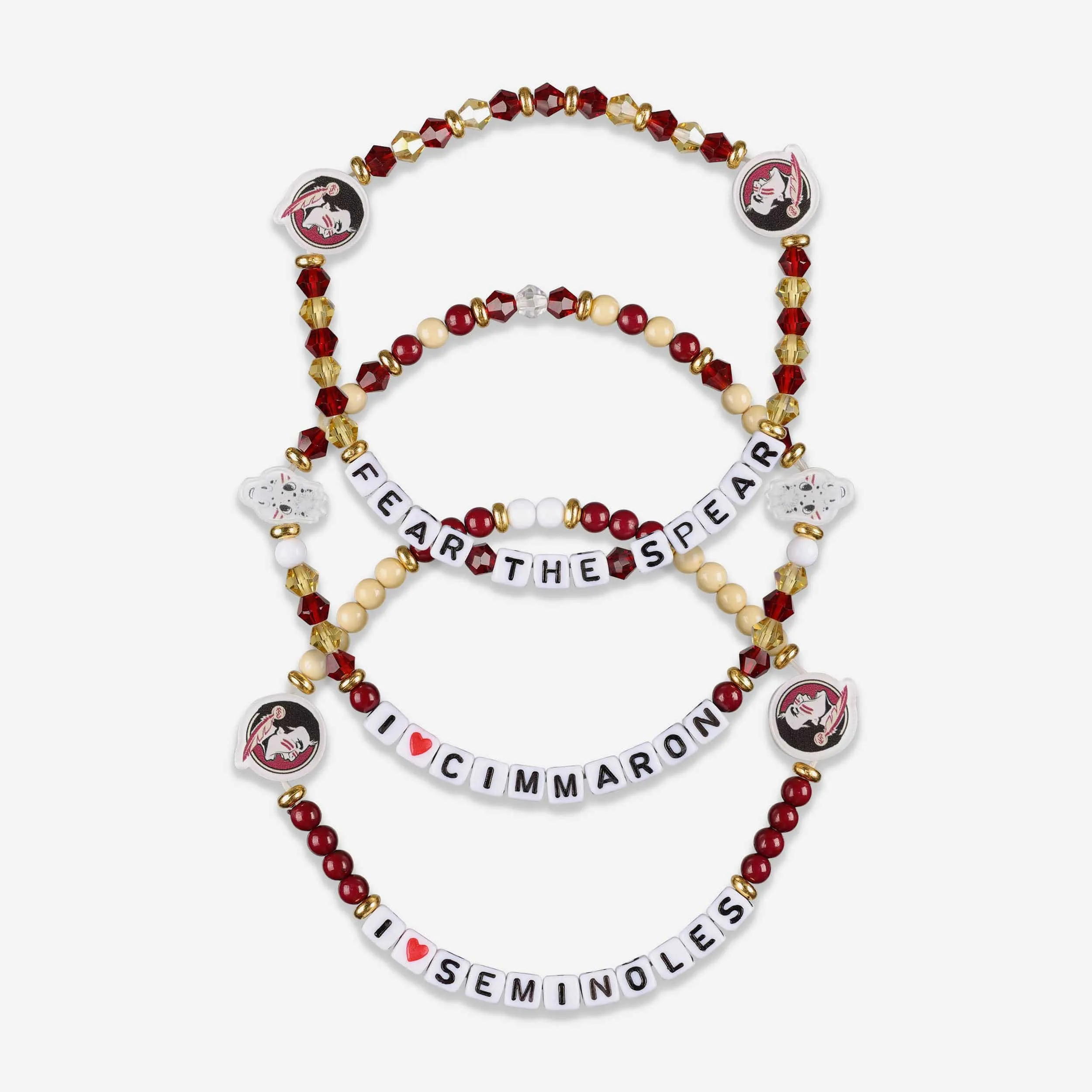 Florida State Seminoles 3 Pack Friendship Bracelet